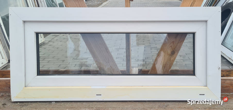 OKNA KacprzaK 110X47 OKNO Używane Plastikowe PCV Budowa Siedlce