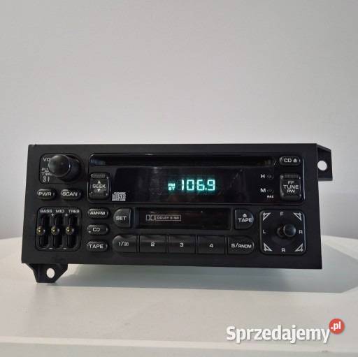 Unikatowe radio JEEP ZJ 9298 na płyty i kasety Koszalin