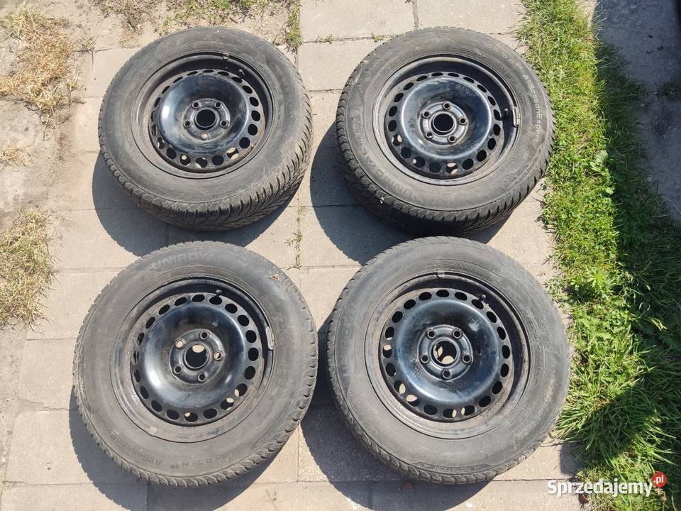 4x Felgi z oponami 19565R15 91H Uniroial Radom