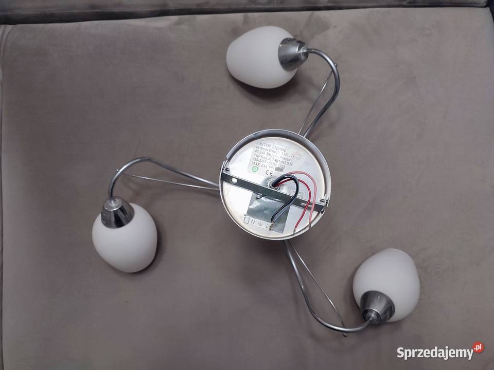 Lampa sufitowa żyrandol JUNKO potrójny Warszawa sprzedam
