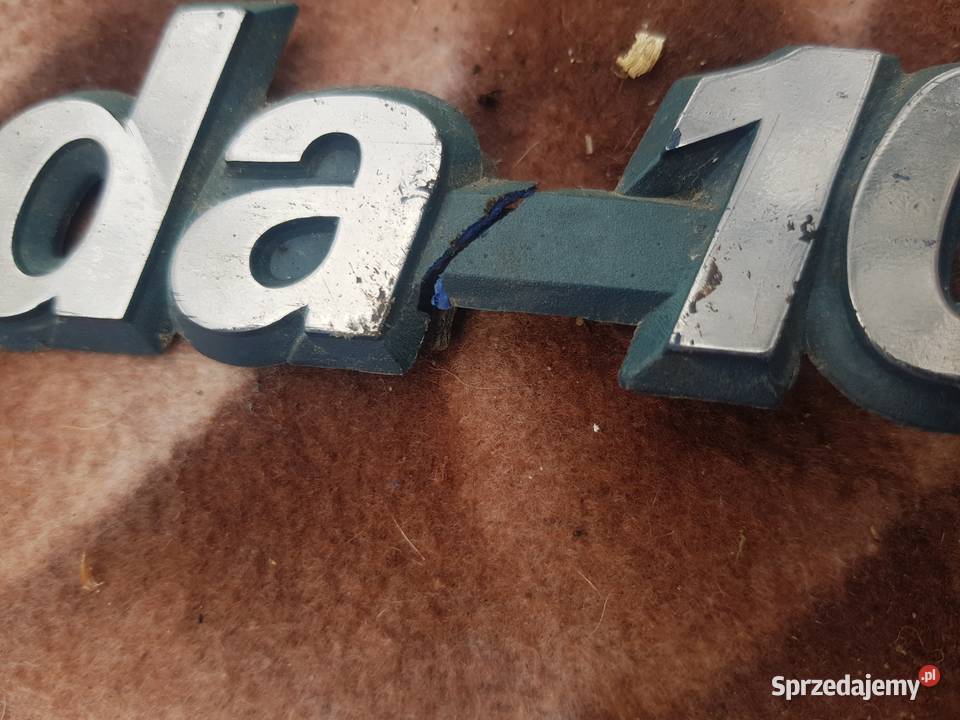 Lata 80teEmblemat Fiat Panda 1Oryginał