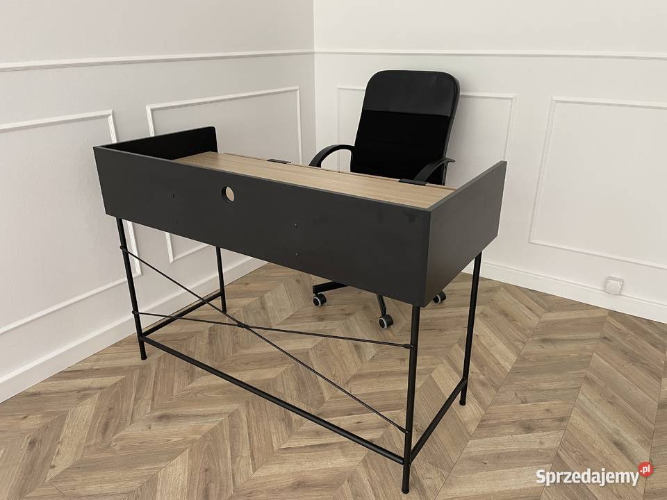 Biurka Haga z szufladami styl LOFT fotele Warszawa