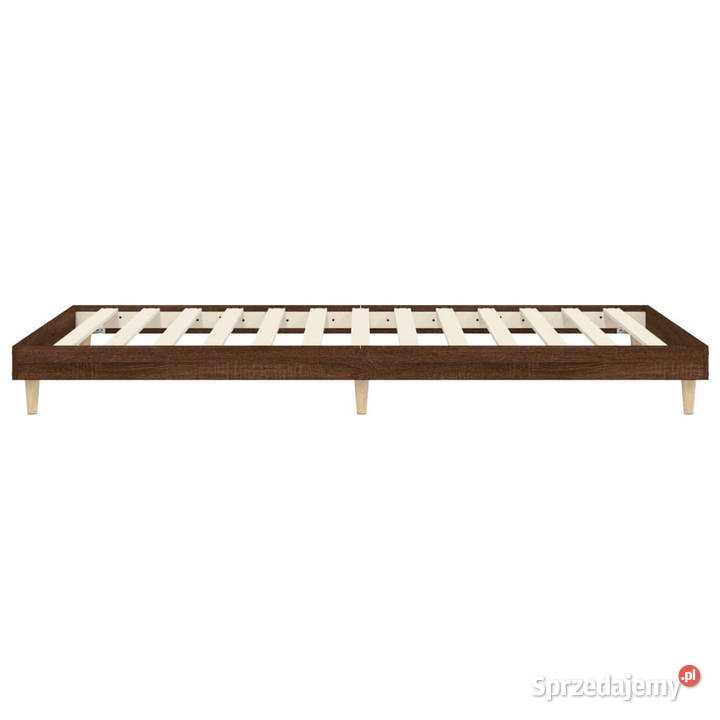 Łóżko bez materaca brązowy dąb 75x190 WM832108 Warszawa