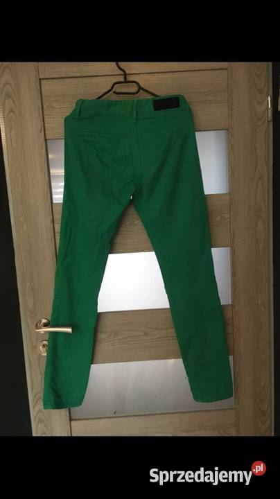Damskie zielone spodnie minimum 26 małopolskie Skawina sprzedam