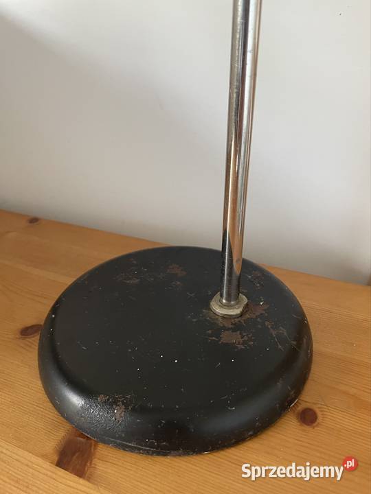 Lampa biurkowa stołowa PRL Polamp Gdańsk