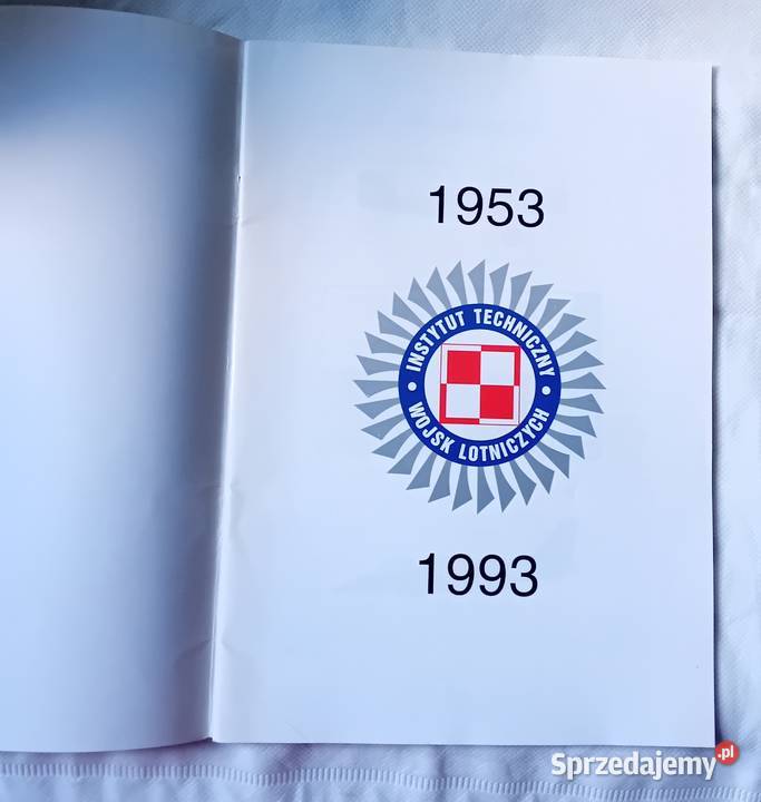 Folder reklamowy 40 lat Instytutu Technicznego Antykwariat Koźminek