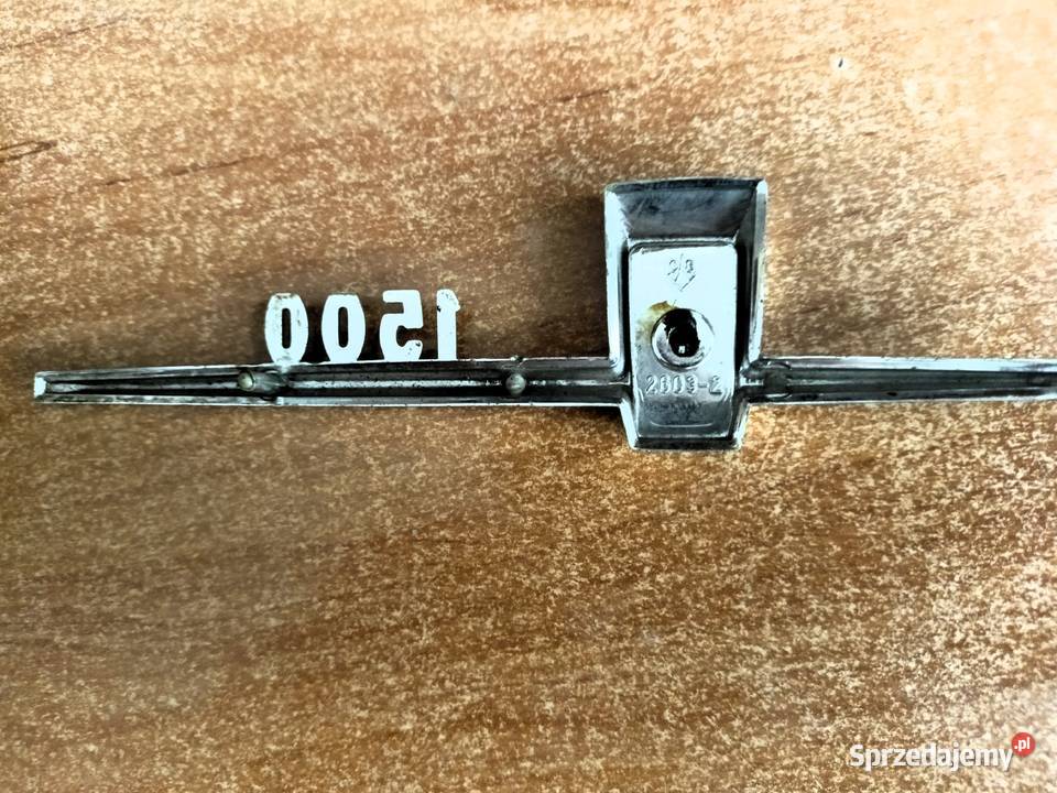 Emblemat Polski Fiat 1500 podkarpackie Tarnobrzeg sprzedam