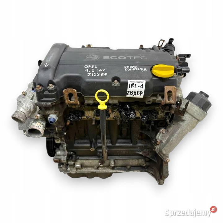 SILNIK Z12XEP Opel Corsa C D Agila A 12 16V 80 Chełm