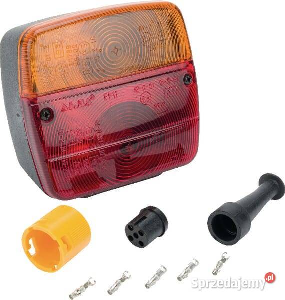 Lampa zespolona tylna prawa kwadratowa 12V Kamionna