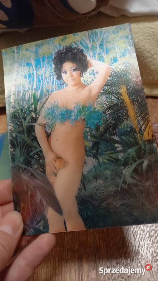 Kartki pocztówki 3d trójwymiarowe prl vintage