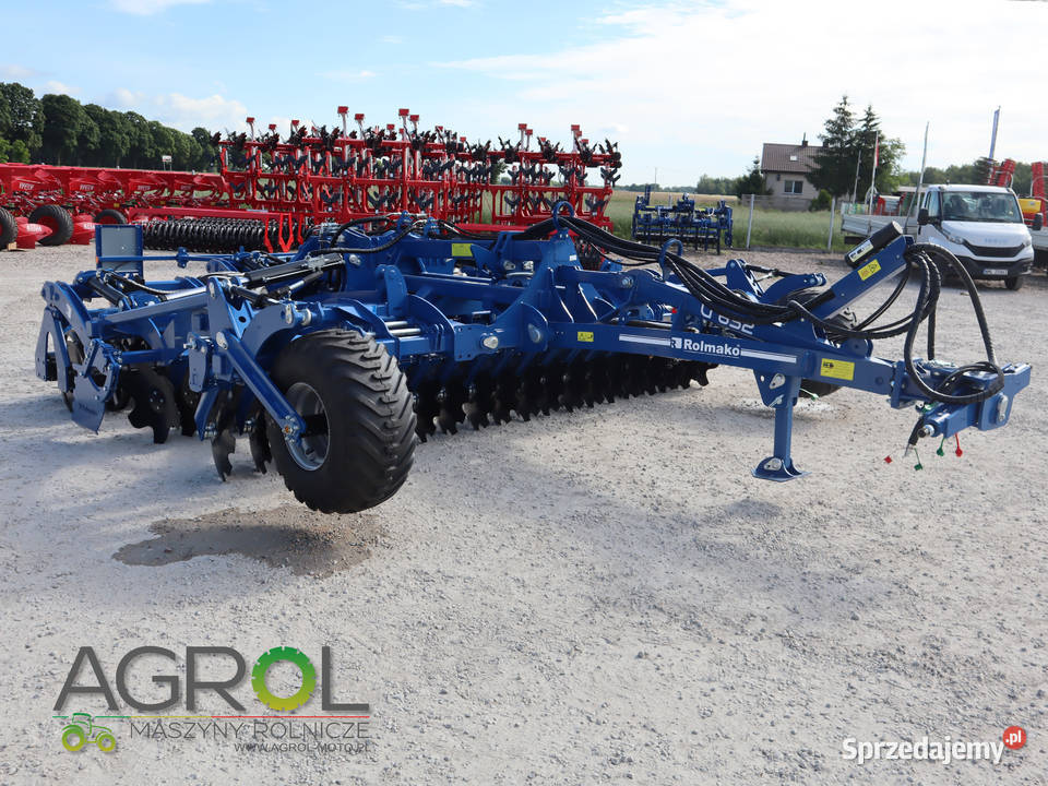 Rolmako brona talerzowa U652 ciężka tandem uring Radzanów