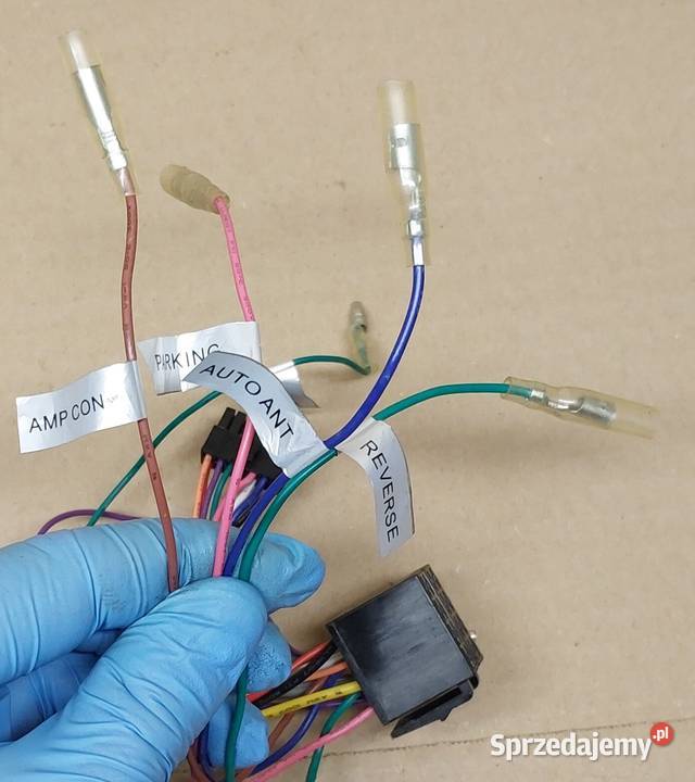 ADAPTER WIĄZKA INSTALACJA KABLE STEROWANIE Mielęcin