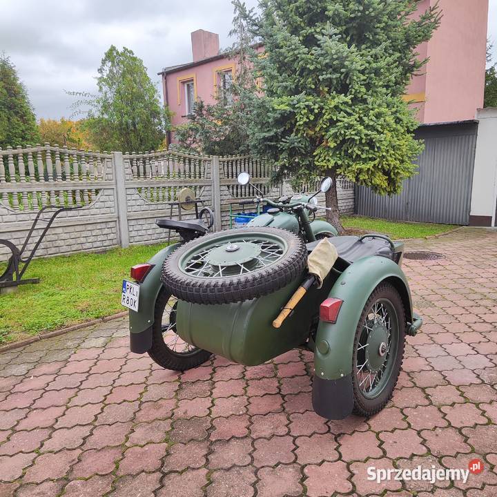 KMZ K750 z koszem bocznym renowacji Koło