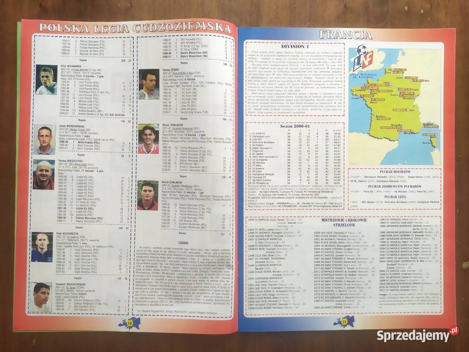 Skarb kibica ligi w Europie sezon 200102 Łódź