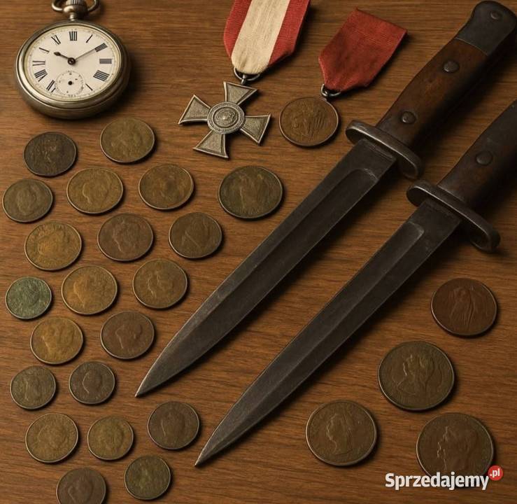 Skup staroci monety militaria banknoty antyki Gdańsk