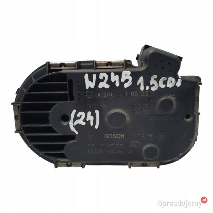 PRZEPUSTNICA Mercedes W169 W245 15 8V Przepustnice lubelskie Chełm sprzedam