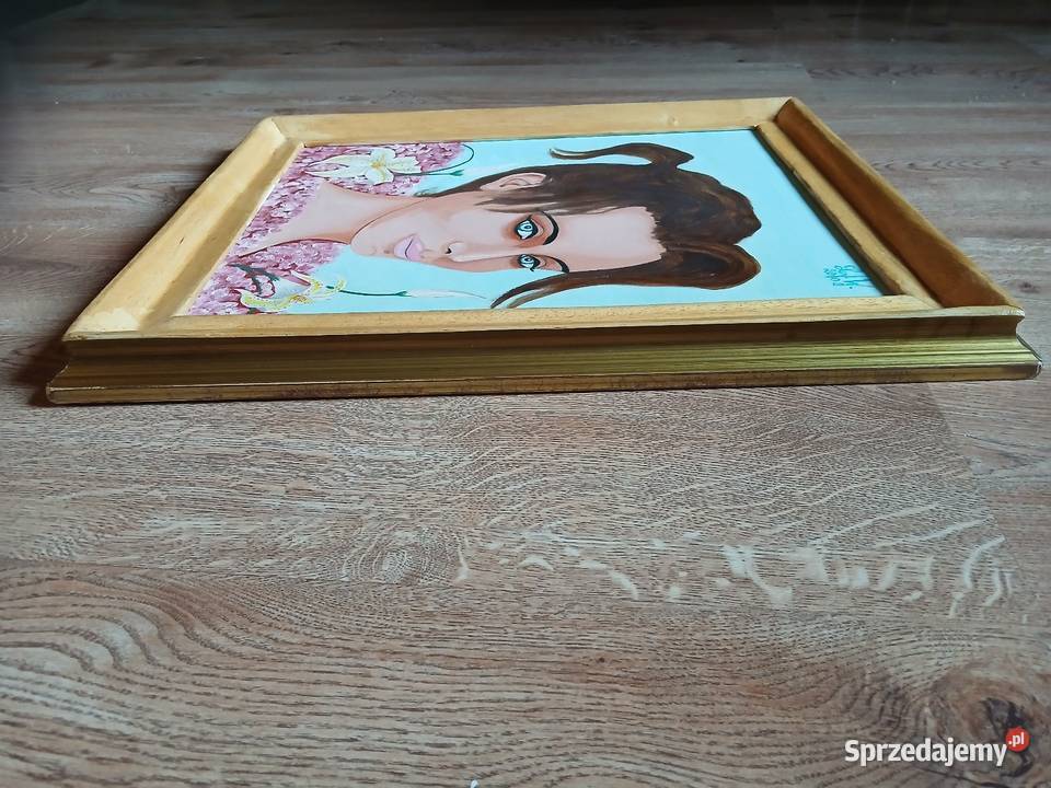 Obraz olejny portret małopolskie