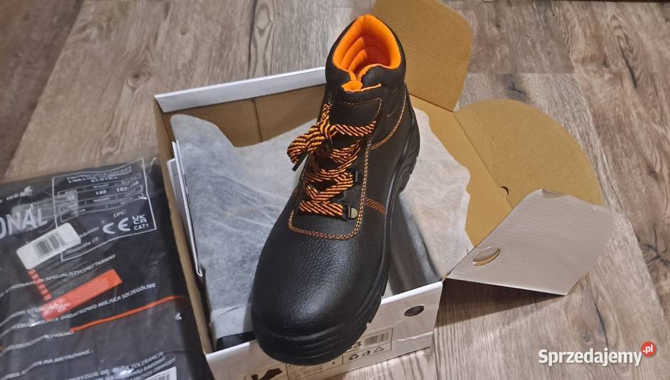 Buty robocze i kurtka robocza czarny lubelskie Serokomla sprzedam