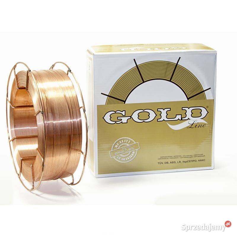 Drut spawalniczy GOLD G3Si1 fi 08 mm 5 Tczew