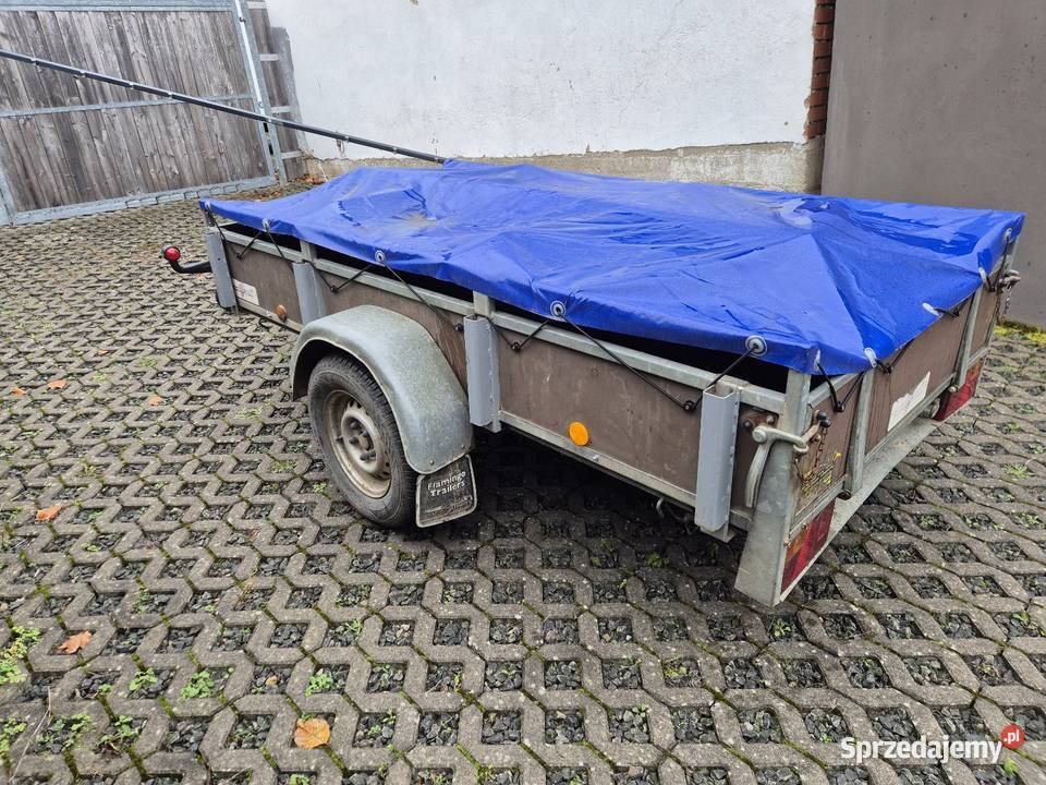 Przyczepa Flamingo Saris lekka 750 25x125m Drogobycza