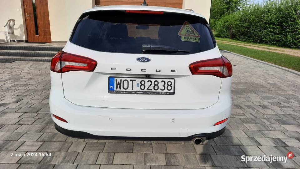 Ford Focus 2021 59 Titanium X salon bezwypadkowy serwisowany w ASO Motoryzacja Kołbiel