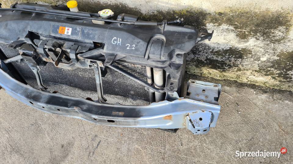 Mazda 6 GH LIFT komplet pas przedni chłodnice osobowe Legnica sprzedam