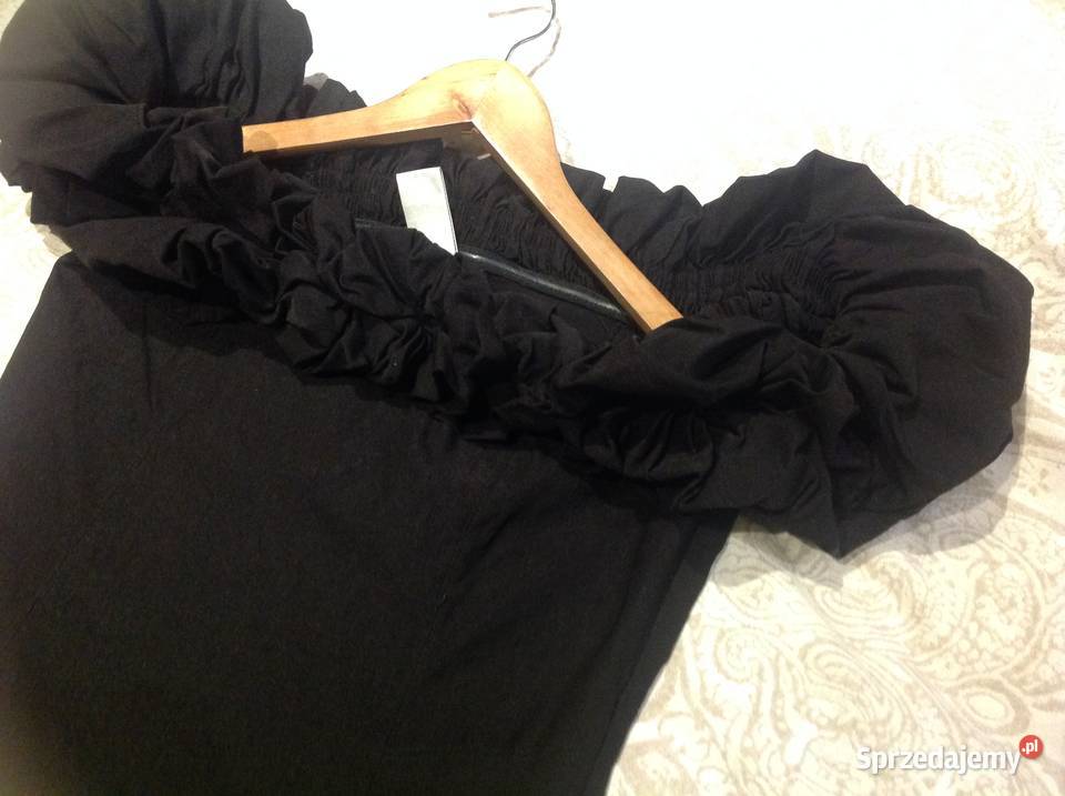 Sukienka Mini Mała Czarna Damska YAS S Nowa Sól