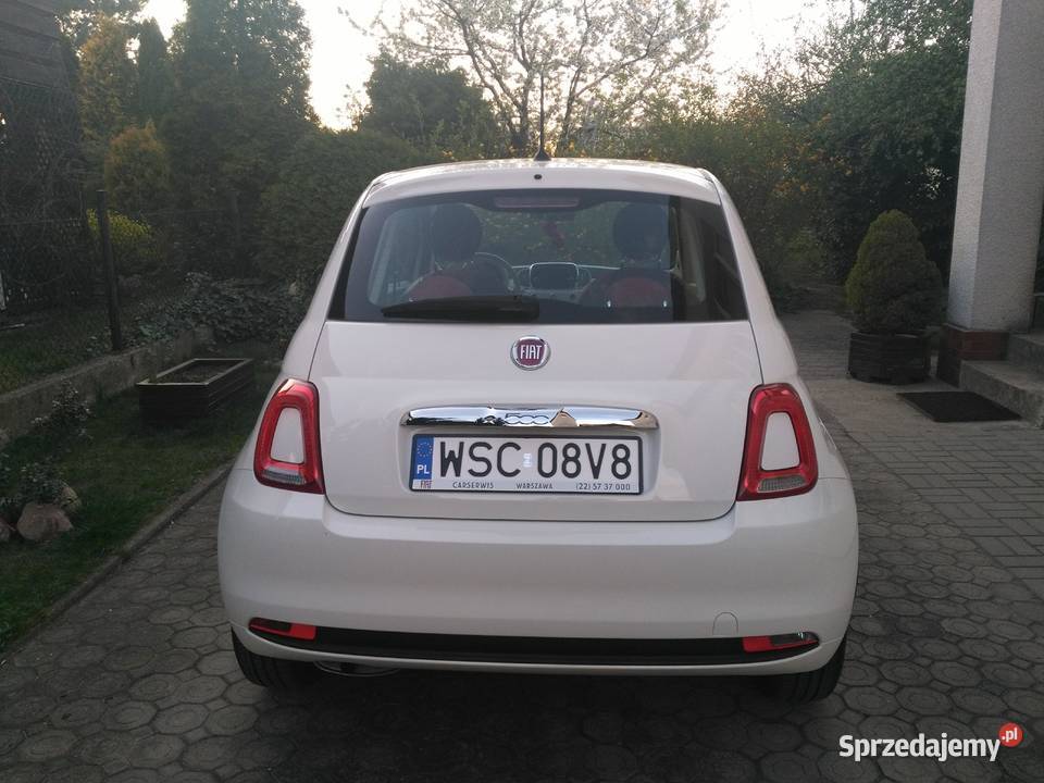 Fiat 500 12 benzyna SALON POLSKA 1200cm3 500 Kozłów Biskupi