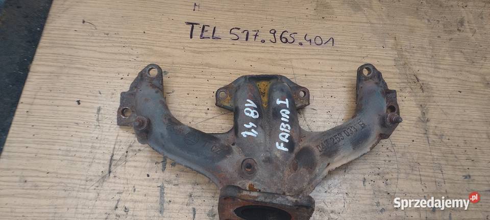 SKODA FABIA I 14 8V AZE kolektor wydechowy osobowe świętokrzyskie Kielce