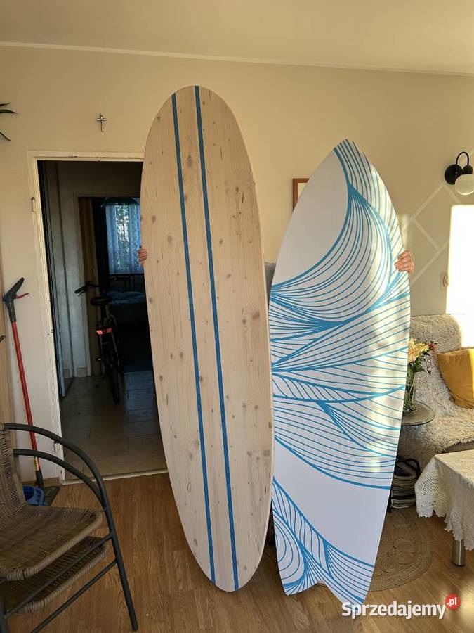 Deska surfingowa atrapa sklejka replika imitacja