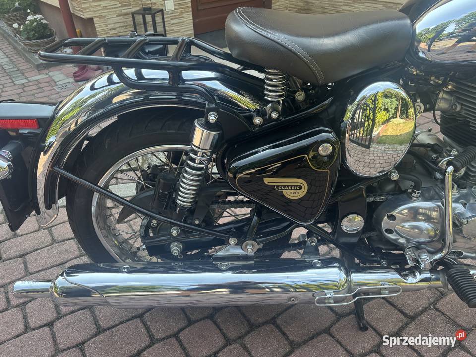 Royal Enfield Classic 500 dolnośląskie Bolesławiec
