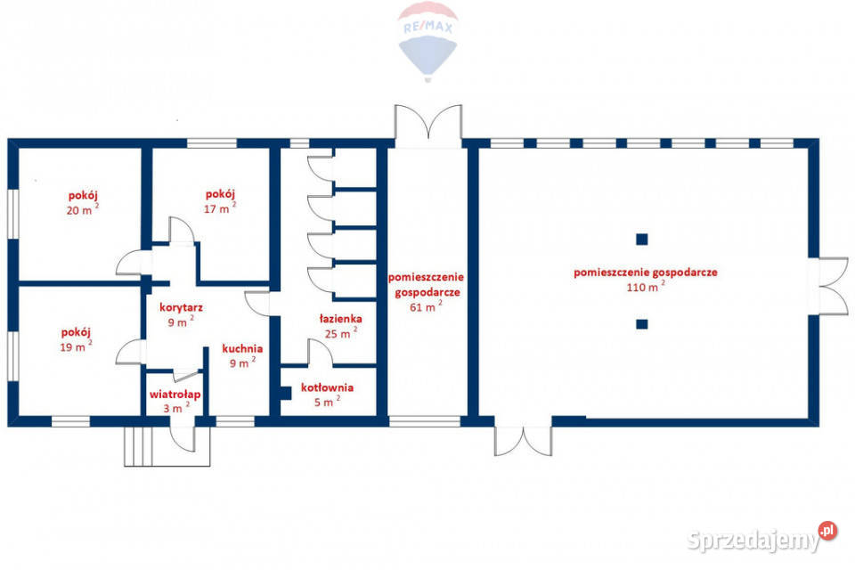 Dom w zabudowie siedliskowej Nowy Kawęczyn