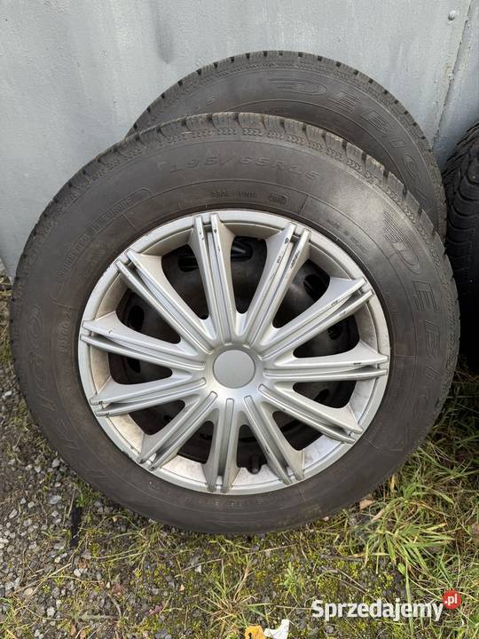 Opony zimowe 1956515 stalówki i kołpaki Częstochowa sprzedam