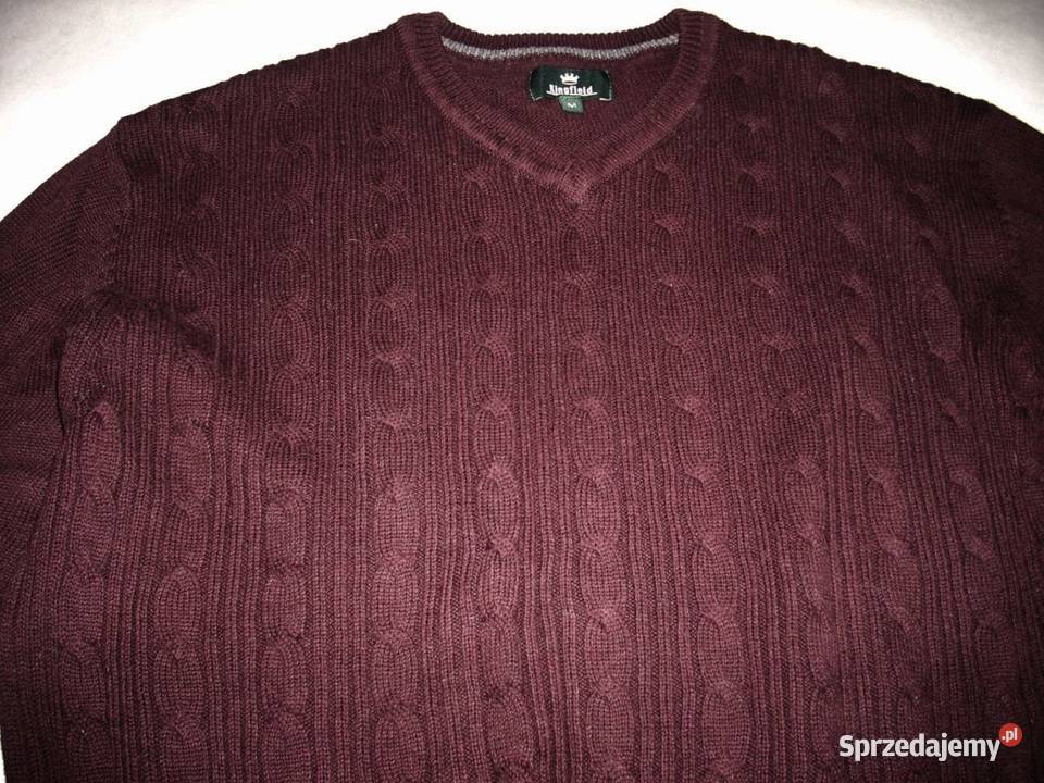 SWETER męski Przyjemny z Wełną j NOWY M L Nowy Sącz sprzedam