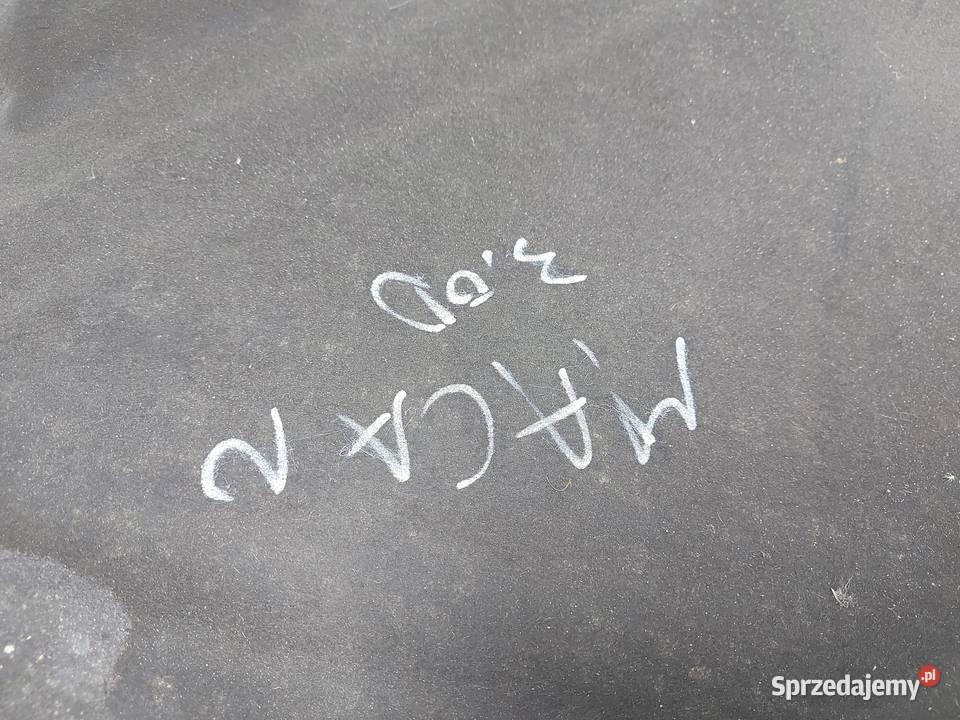 PORSCHE MACAN S 95B Wygłuszenie maski 95B863831C