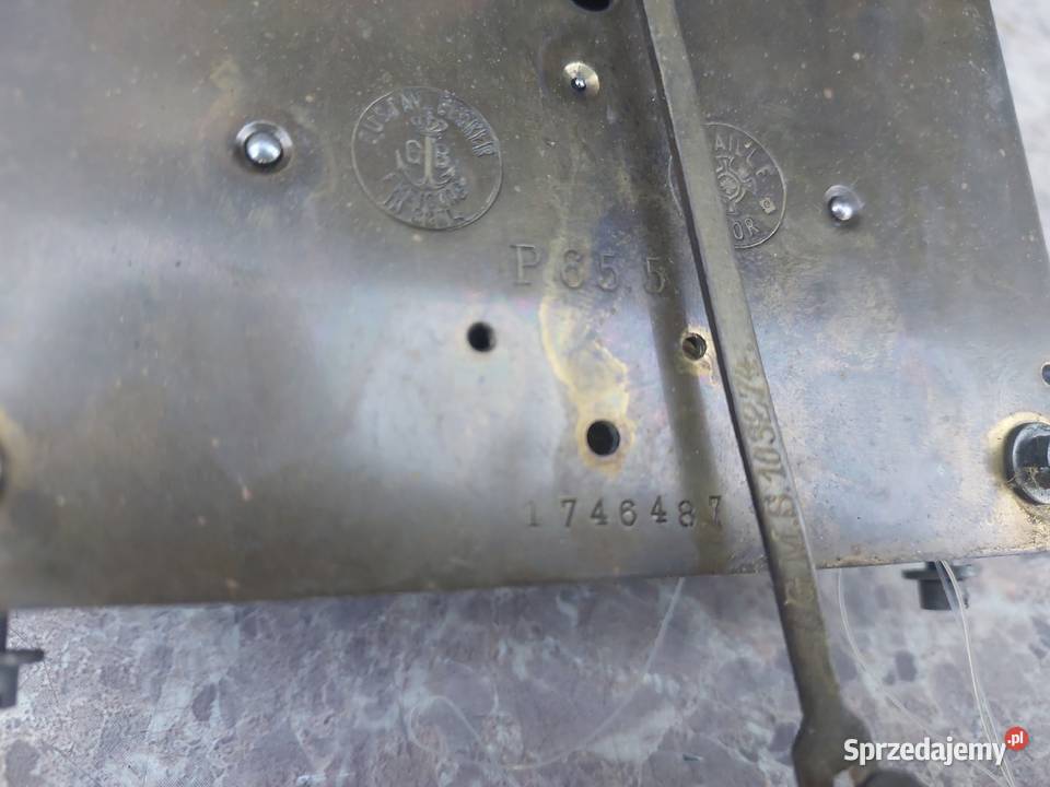 733 Mechanizm zegara linkowego żyłkowego GB P655 pomorskie
