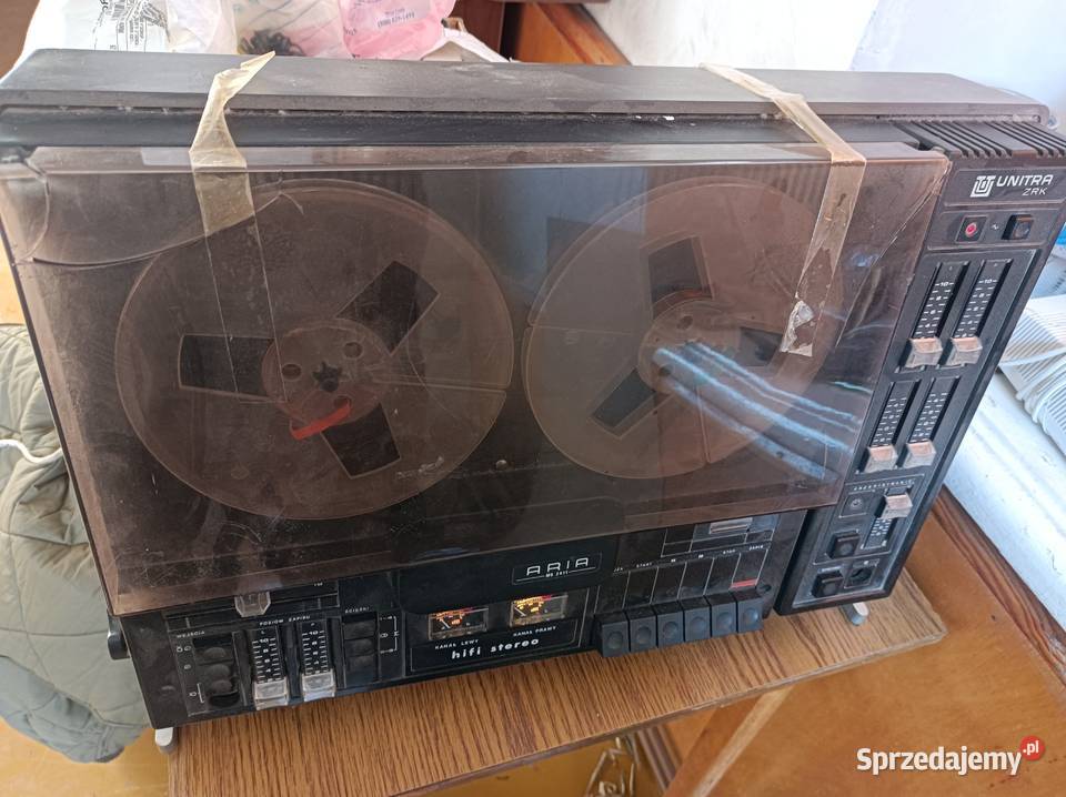 Magnetofon szpulowy ms2411 aria zrk unitra
