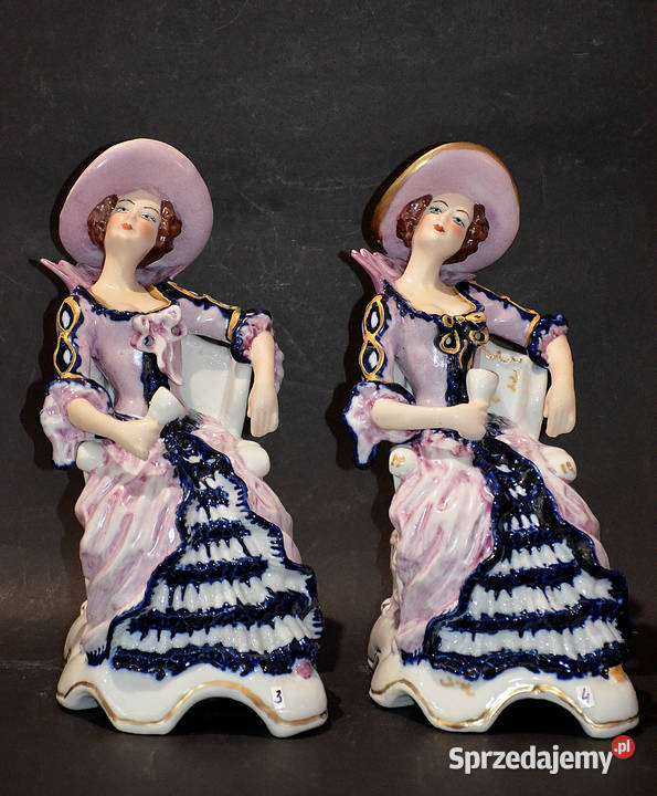 Roceram porcelana figurka Markiza do kolekcji ok Środa Wielkopolska