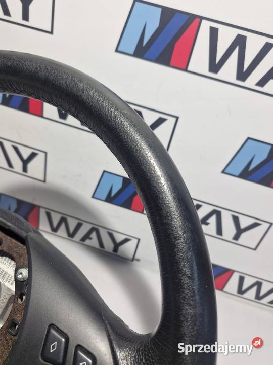 BMW 5 E60 E61 LCI SPORT CHROM KIEROWNICA Części samochodowe