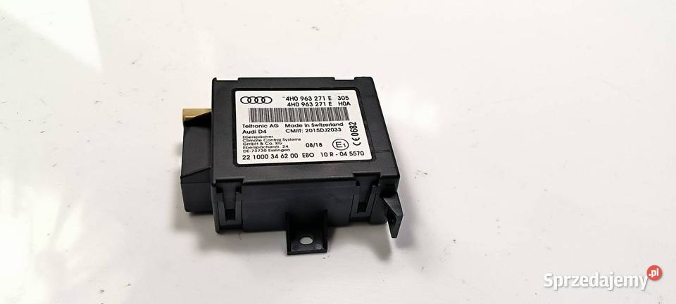 MODUŁ AUDI A8 L D5 4N 4H0963271E Pozostałe Lipno sprzedam