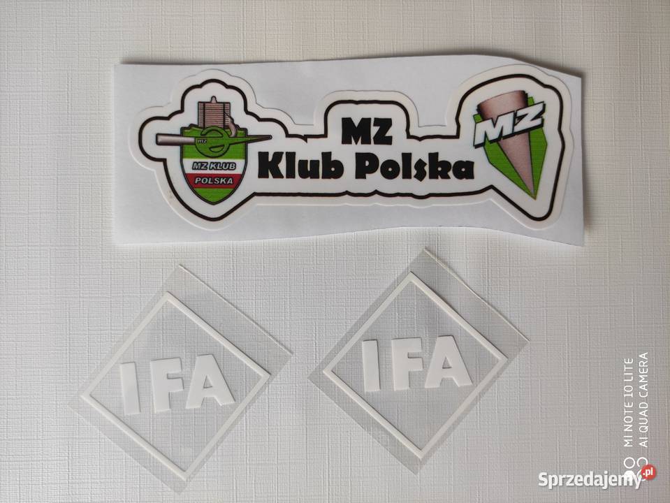 MZ logo na siedzenie IFA MZ ETZ prasowanka Przeworsk