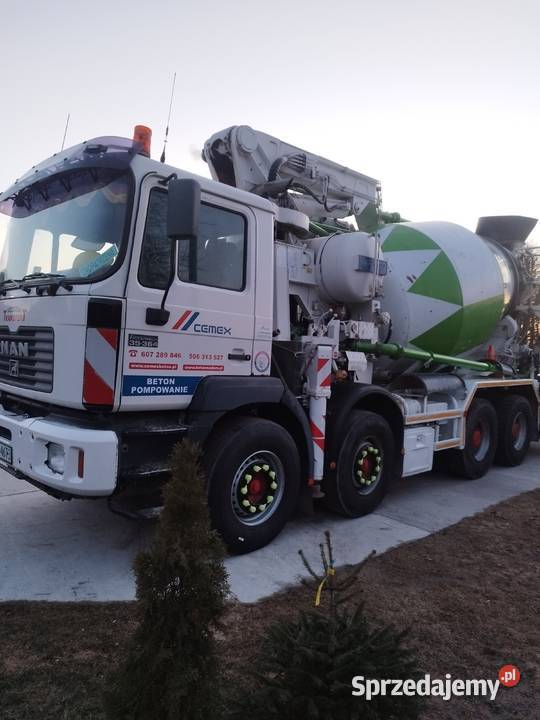 MAN F2000 Pompa do betonu