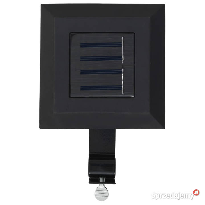 Kwadratowe lampy solarne na zewnątrz 6 LED 12