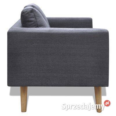vidaXL Sofa 2osobowa materiałowa