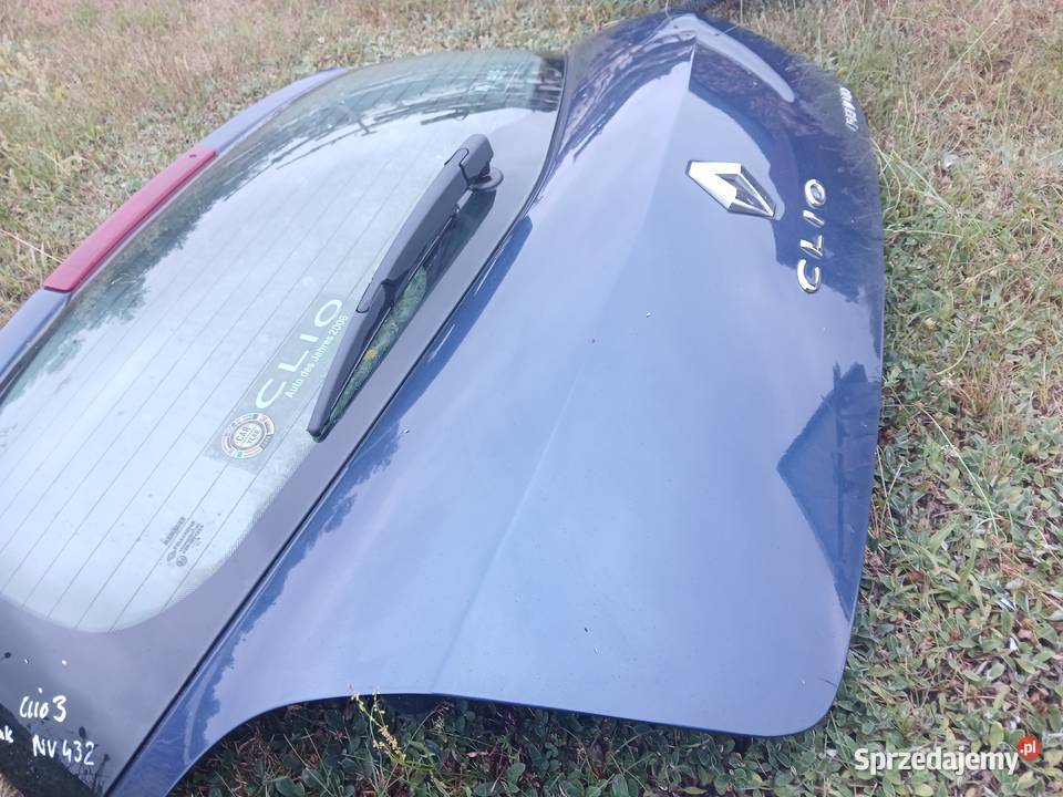 Klapa tył tylna Bagażnika Renault Clio III 3 5D Radłów