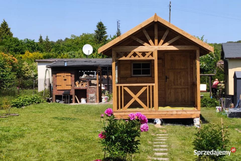 Domek ogrodowy Drewnolandia 500 x 300