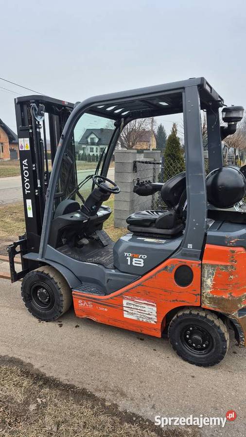 Wózek widłowy Toyota 028FGF 18 Triplex 2021r Jakubów