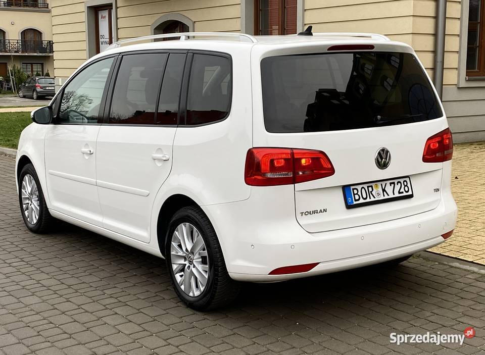 VW Touran Life 2013r 16TDI 105 6bieg Alu16 czujnik parkowania Wrocław