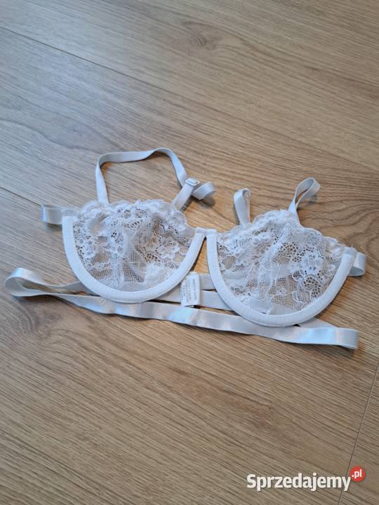 Biustonosz z koronką Esmara Lingerie rozmiar 75B Trąbki Wielkie