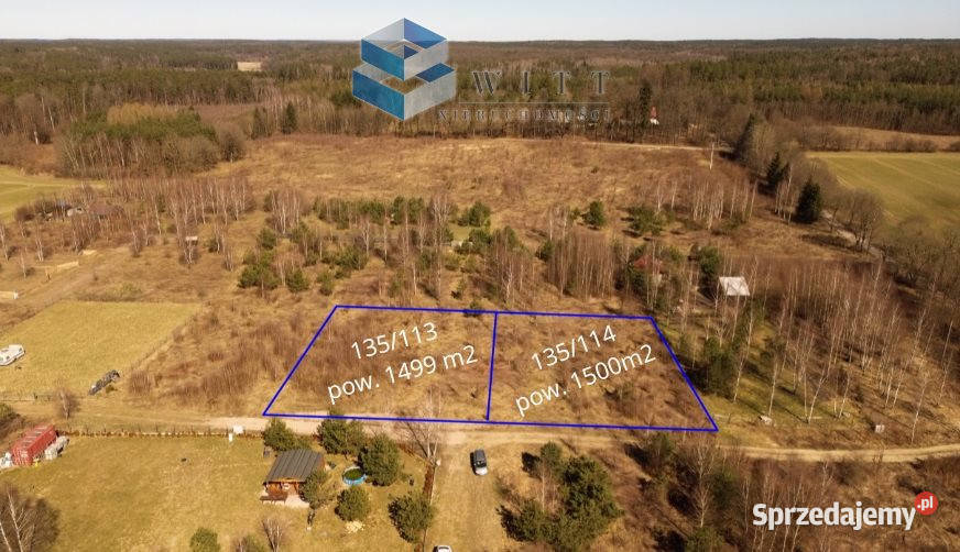 Działka 1499m2 Ostrowin Sprzedaż